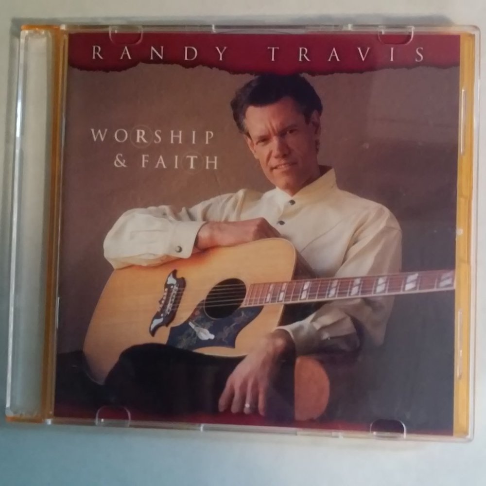 CD Randy Travis Worship & Faith 20  Songs With Booklet 2003 New In Case